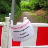 2305F 032 Umleitung bei Fuerfurt